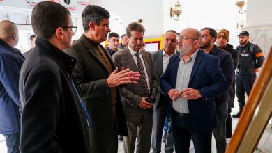 صورة والي الجزائر يتفقد مشروع شرفة منتزه ميناء المسمكة وإعادة تهيئة ساحة الشهداء