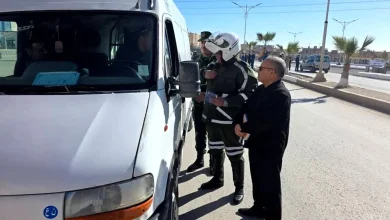 صورة حملة وطنية للتحسيس من حوادث المرور خلال رمضان