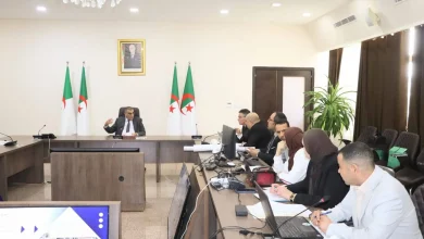 صورة جلاوي يترأس اجتماعاً تنسيقياً لمتابعة مشاريع السكك الحديدية