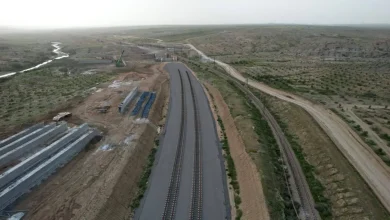 صورة تقدم متسارع في إنجاز المقطع السككي الدريعة–وادي..الكبريت ضمن المشروع المنجمي الشرقي