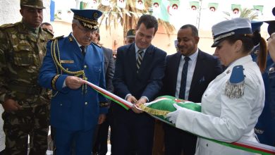 صورة تدشين مقر الأمن الحضري الثالث بحي موساني بتندوف لتعزيز التغطية الأمنية وتقريب الخدمة من المواطن