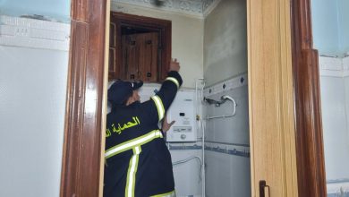 صورة الحماية المدنية تواصل حملاتها التحسيسية للوقاية من حوادث الغاز خلال فصل الشتاء
