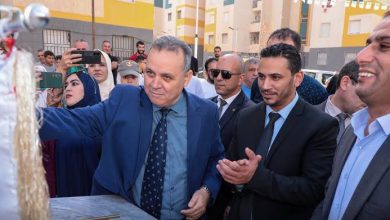 صورة سعيدة: إطلاق عدة مشاريع تنموية ببلدية سيدي اعمر