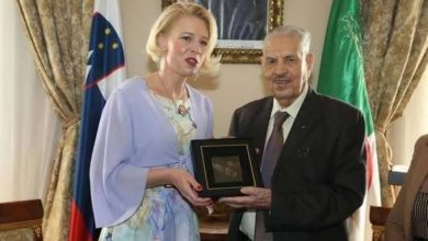 صورة قوجيل يستقبل رئيسة الجمعية الوطنية لجمهورية سلوفينيا ويؤكد:  الجزائر تبني دوما الحلول السياسية والدبلوماسية في تسوية النزاعات
