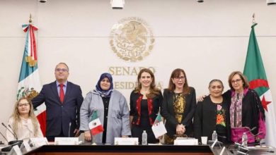 صورة رئيسة لجنة العلاقات الخارجية لإفريقيا بمجلس الشيوخ المكسيكي :  إشادة بالدور الريادي للجزائر في تعزيز السلم الإفريقي والعالمي