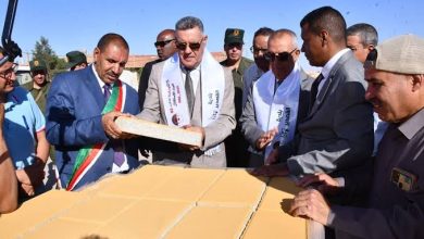 صورة النعامة.. تدشين وإطلاق عدة مشاريع تنموية