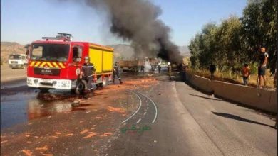 صورة البويرة.. دراسة أسباب حوادث المرور بمنحدر الجباحية والحلول الممكنة