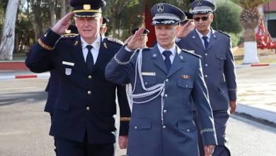 صورة بوغلاف ونظيره من جمهورية التيشك يزوران الموقع.. تمرين ميداني لتسيير وإدارة الكوارث الكبرى بالبويرة