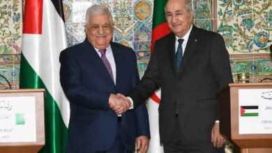 صورة الرئيس الفلسطيني سيشارك في الاحتفالات الرسمية للجزائر في الذكرى الـ60 للاستقبال