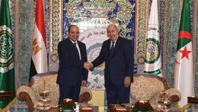 صورة الرئيس المصري يرحب بتصريحات رئيس الجمهورية