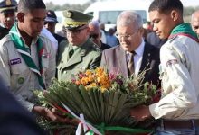 صورة توقرت تحيي الذكرى الـ68 لاستشهاد البطلين محمد عمران بوليفة ولزهاري تونسي