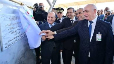 صورة بإشراف من الوزير الأول..تدشين المقر الجديد للمديرية الجهوية للمنطقة الصناعية بأرزيو