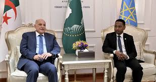 صورة بتكليف من رئيس الجمهورية..عطاف يشارك في أشغال المجلس التنفيذي للاتحاد الإفريقي