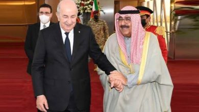 صورة الرئيس تبون يوجه دعوة لأمير دولة الكويت لحضور القمة العربية