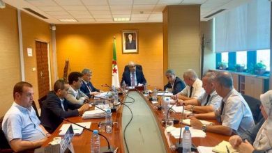 صورة المعرض الإفريقي للتجارة البينية بالجزائر : وزير التجارة يترأس اجتماعا تنسيقيا لمتابعة التحضيرات