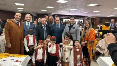 صورة وزيرة التضامن تشرف على احتفالية خاصة بكبار السن والأطفال بمناسبة يناير 2976