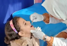 صورة انطلاق المرحلة الثالثة والأخيرة من الحملة الوطنية للتلقيح ضد شلل الأطفال