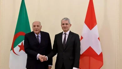 صورة تعزيز التعاون القضائي والشرطي بين الجزائر وسويسرا