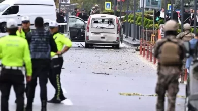 صورة تركيا: هجوم إرهابي يستهدف مقر مديرية الأمن بوزارة الداخلية