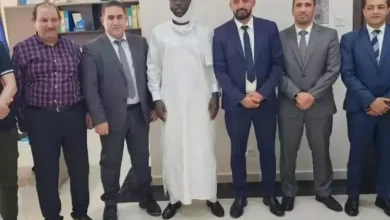 صورة وفد جزائري رفيع بنجامينا لبحث إنجاز مقطعين من الطريق العابر للصحراء في تشاد