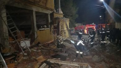 صورة المدية:  إصابة 8 أشخاص في انفجار للغاز داخل منزل
