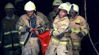 صورة إندونيسيا : هلاك 20 إثر اندلاع حريق بمبنى إداري في جاكرتا