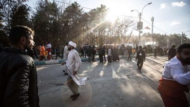 صورة إيران : 73 قتيلا وعشرات الجرحى في انفجارين قرب مرقد قاسم سليماني