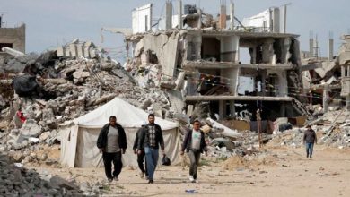 صورة قصف إسرائيلي على مدينة غزة..استشهاد 22 فلسطينيا في مجزرة جديدة