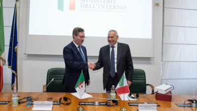 صورة مباحثات بين الجزائر وإيطاليا لتعزيز التعاون الشرطي بين البلدين