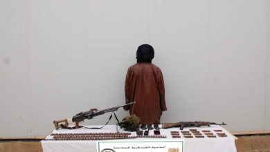 صورة الإرهابي المكنى “بلش” يسلم نفسه ببرج باجي مختار