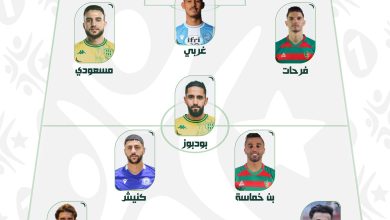 صورة الرابطة الوطنية : التشكيلة المثالية للجولة 14 من الرابطة المحترفة