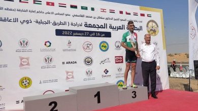 صورة دراجات (البطولة العربية المجمعة-2022): الجزائري زين الدين مرابط من ذوي الهمم يفوز بالميدالية البرونزية