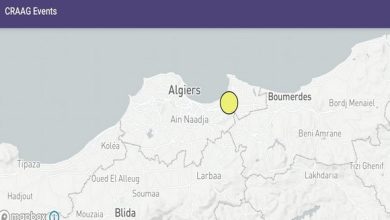 صورة هزة أرضية بقوة 3.1 درجات على سلم ريشتر بولاية الجزائر