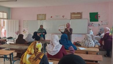 صورة الطارف : التحاق أزيد من 3700 دارس ودارسة بفصول محو الأمية