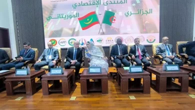 صورة بدء المنتدى الاقتصادي الجزائري الموريتاني في نواكشوط