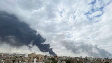 صورة اليمن : إسرائيل تقصف محطة كهرباء في جنوب صنعاء