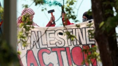 صورة بريطانيا : اعتقال أكثر من 50 شخصا خلال احتجاج على حظر حركة فلسطين أكشن