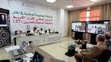 صورة الأسبوع الوطني للقرآن الكريم في طبعته ال27 :  بلمهدي يشرف على انطلاق المسابقة التصفوية