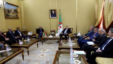 صورة وزير العدل يستقبل رئيس المحكمة العليا لموريتانيا