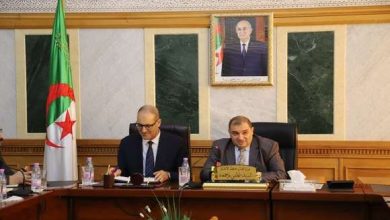 صورة وزيـر العدل يستقبل رئيس النقابة الوطنية للقضاة وأعضاء المكتب التنفيذي للنقابة