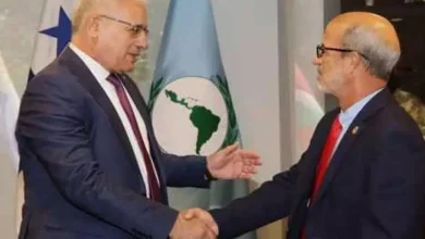 صورة بوغالي يستقبل من طرف رئيس برلمان عموم أمريكا اللاتينية والكاريبي “البرلاتينو”