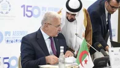 صورة بوغالي من طشقند: ضرورة توحيد الصف العربي لدعم القضية الفلسطينية
