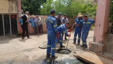 صورة بومرداس: تدخلات لتنظيف البالوعات والمجاري المائية والوديان