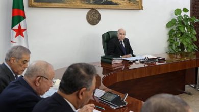 صورة رئيس الجمهورية يأمر باتخاذ كافة التدابير لمواجهة أسراب الجراد بالجنوب
