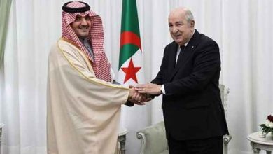 صورة رئيس الجمهورية يستقبل وزير الداخلية للمملكة العربية السعودية