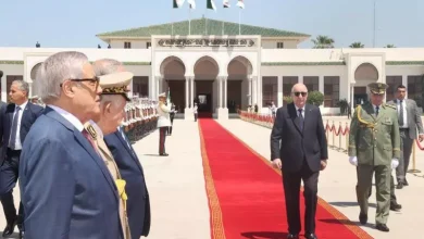 صورة رئـيس الجـمهوريـة يشرع في زيارة دولة إلى جمهورية سلوفينيا