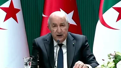 صورة أردوغان يشيد بدعم الجزائر للقضية الفلسطينية ويؤكد تطابق مواقف البلدين إقليمياً