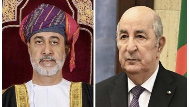 صورة الذكرى ال70 لاندلاع الثورة التحريرية المجيدة: رئيس الجمهورية يتلقى التهاني من سلطان عمان هيثم بن طارق
