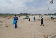 صورة تلمسان: حملة تطوعية لتنظيف محيط بلدية مرسى بن مهيدي