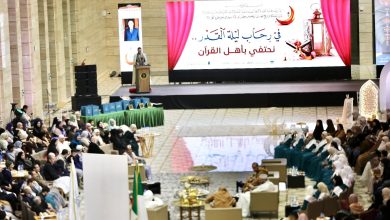 صورة في رحاب ليلة القدر..جامع الجزائر يحتفي بأهل القرآن
